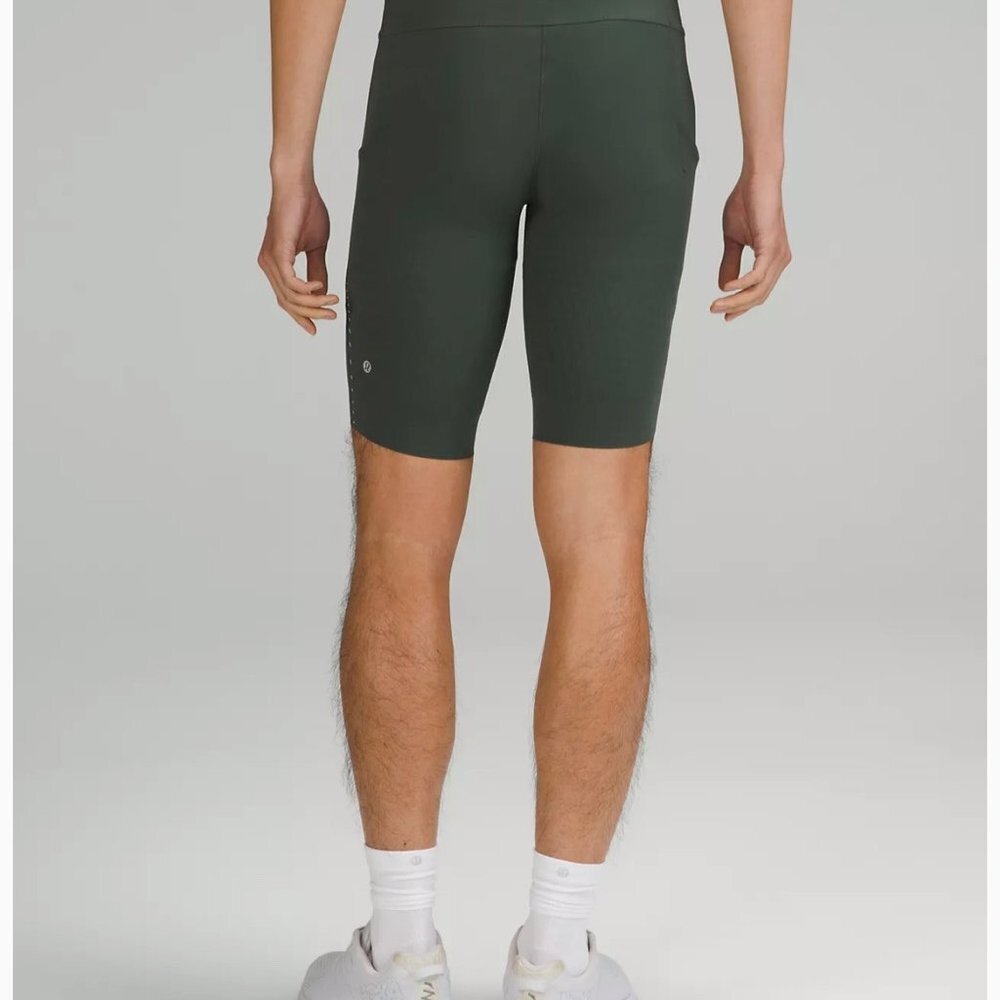 Lululemon SenseKnit 10" Shorts Smoked Spruce L NWT